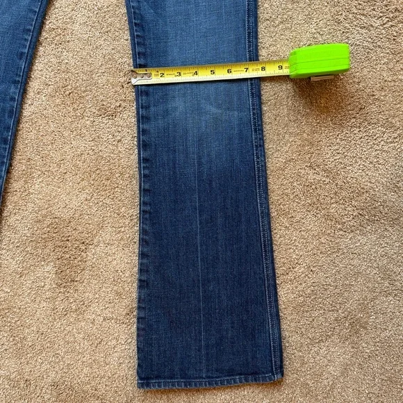 7 For All Mankind A Pocket Bootcut Jeans Size 30 USA - Picture 9 of 13